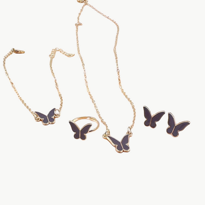Butterfly Jewelry Set | Luxenique