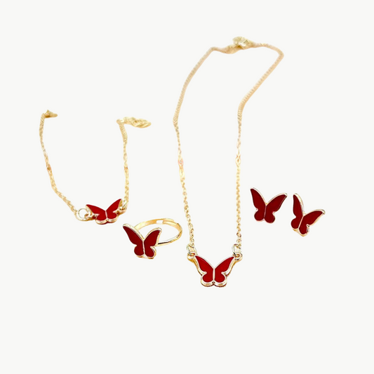 Butterfly Jewelry Set | Luxenique
